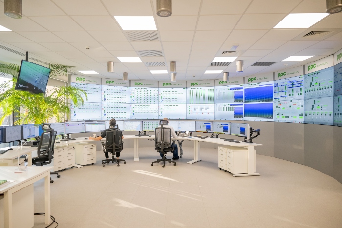 PPC Renewables Romania control room