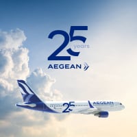 Η Aegean έκλεισε 25 χρόνια λειτουργίας