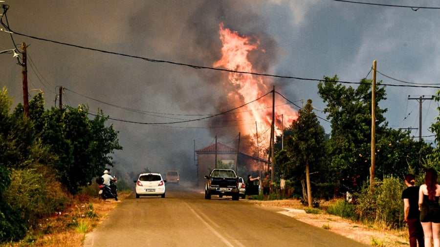 Κλιμάκιο της ΔΑΕΕ βρίσκεται στην Ηλεία - Εννέα φωτιές έχουν εκδηλωθεί από το πρωί στο νομό