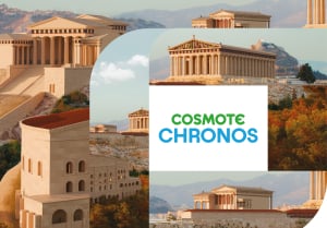 COSMOTE CHRONOS: Mε τα Προπύλαια και το Ερέχθειο ολοκληρώνεται η ψηφιακή εμπειρία της Ακρόπολης