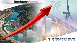 Τέρνα Ενεργειακή: Αύξηση 37,6% στα έσοδα και 54,3% στα καθαρά κέρδη, το α&#039; τρίμηνο - Μέρισμα €0,38/μετοχή