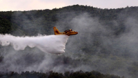 Πυρκαγιά στο Ηράκλειο- Επιχειρούν εναέρια μέσα