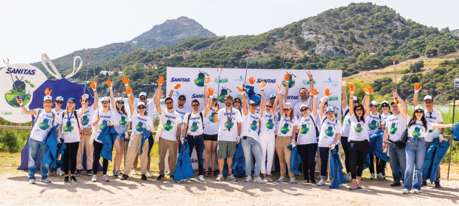 Όμιλος Σαράντη και SANITAS διοργάνωσαν τη 2η Εθελοντική Δράση Καθαρισμού