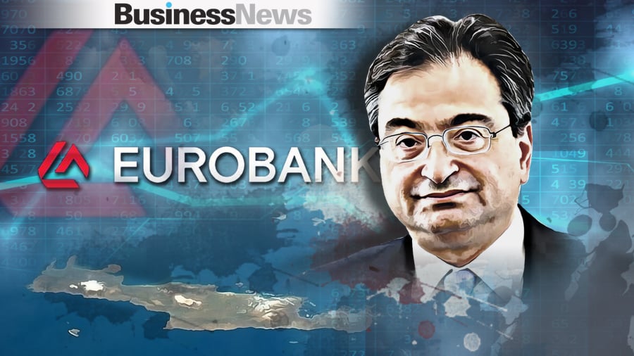 Eurobank: Στην Κρήτη η διοίκηση, επαφές με επιχειρηματίες - Καραβίας: Πρότυπο βιώσιμης ανάπτυξης το νησί