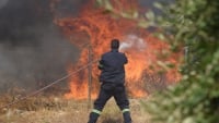 Μάχη της Πυροσβεστικής με τις φωτιές -  Μεγάλη προσπάθεια  στον Πολύγυρο Χαλκιδικής