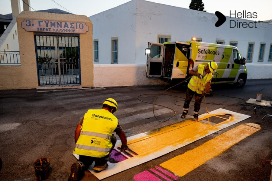 Hellas Direct: Το Safe Roads project έβαψε διαβάσεις στα σχολεία της Καλύμνου