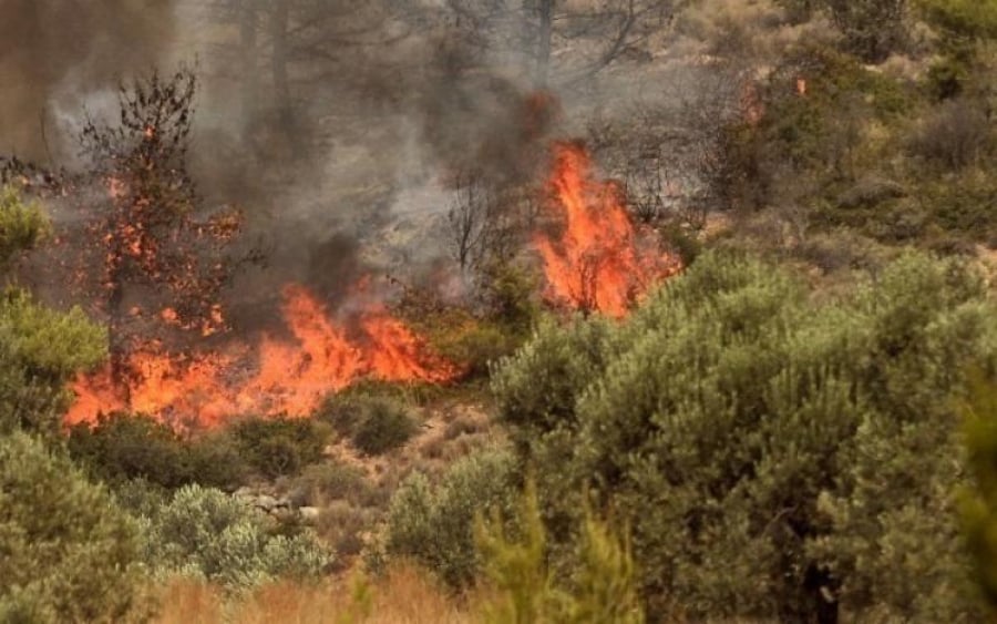 Μήνυμα του 112 για εκκένωση των οικισμών Λαγκαδαίικα, Σπαρτιναίικα, Πελλήνη και Άνω Καλλιθέα Ξυλοκάστρου