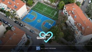 Το Giant Heart της Novibet παρέδωσε δύο νέα ανακαινισμένα γήπεδα