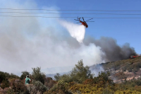 Χαλκιδική: Φωτιά στον δήμο Σιθωνίας