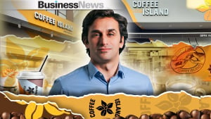 Ο CEO της Coffee Island, Κωνσταντίνος Κωνσταντινόπουλος,