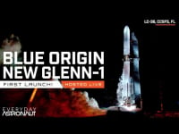 Η Blue Origin του Μπέζος ανέβαλε την πρώτη εκτόξευση του γιγάντιου πυραύλου της New Glenn