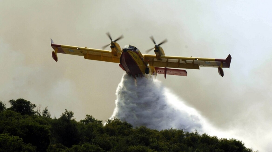 Καλύτερη η εικόνα της φωτιάς στο Παγγαίο και στον Όλυμπο - Χωρίς ενεργό μέτωπο η πυρκαγιά στο Στεγνό Νέστου