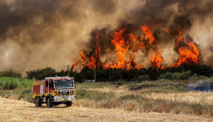 Που είναι πολύ υψηλός ο κίνδυνος πυρκαγιάς αύριο