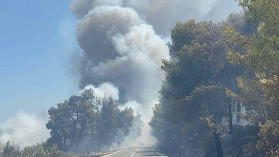 Χωρίς ενεργό μέτωπο η πυρκαγιά στο Σοφικό Κορινθίας