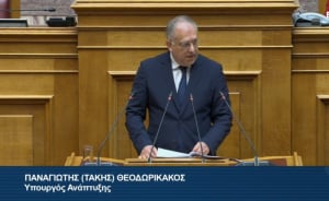 Τ. Θεοδωρικάκος: «Κάνουμε πράξη ένα νέο πιο παραγωγικό μοντέλο για την οικονομία»