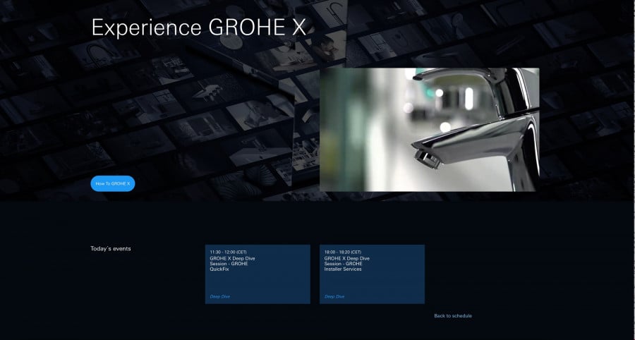 Εγκαινιάστηκε η GROHE X, η πρώτη ψηφιακή πλατφόρμα στο χώρο των ειδών υγιεινής