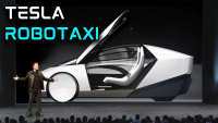 Ο Ίλον Μάσκ παρουσίασε το cybercab, το robotaxi της Tesla